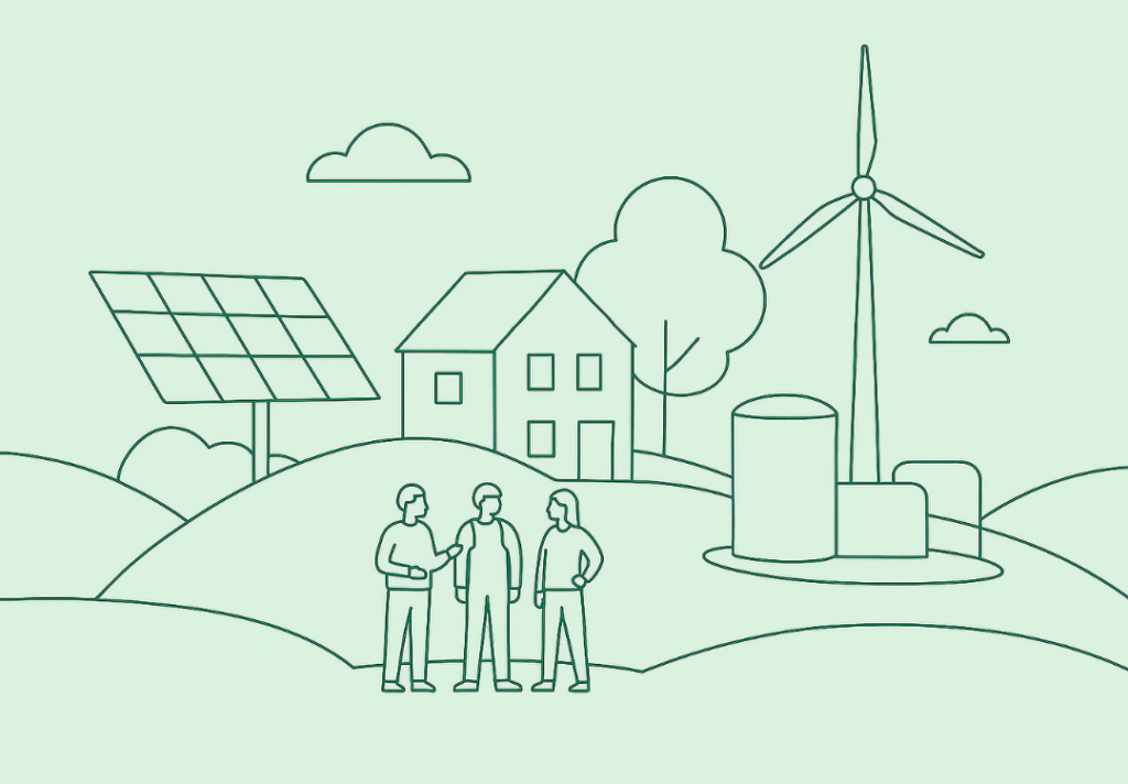 Grøn energi og byggeri: Lokale energifællesskaber